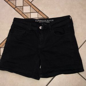 Black American eagle shorts size 8